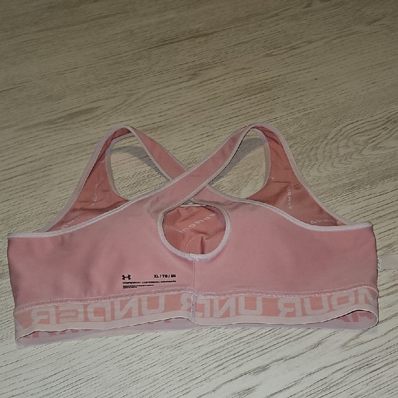 Under Armour Light Pink Sports Bra XL 🩷 - Picture 3 of 5
